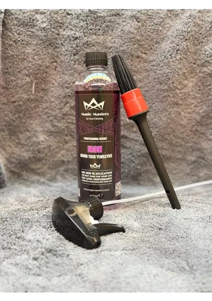 Magic Masters Iron 600ml (Demir Tozu Yenileyici) - Tekli Detay Fırçası