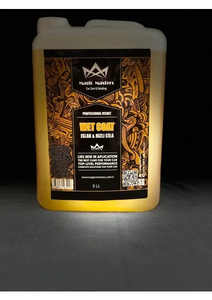Magic Masters Wet Coat Islak Hızlı Cila 5 lt