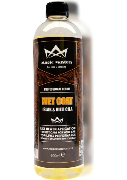 Magic Masters Wet Coat Islak Hızlı Cila 600 m