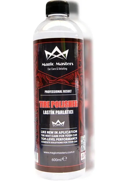 magic masters Tire Polısher Lastik Parlatıcı 600 ml