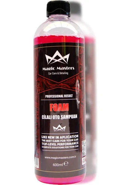 Magic Masters Foam Cila Oto Şampuanı 600 ml