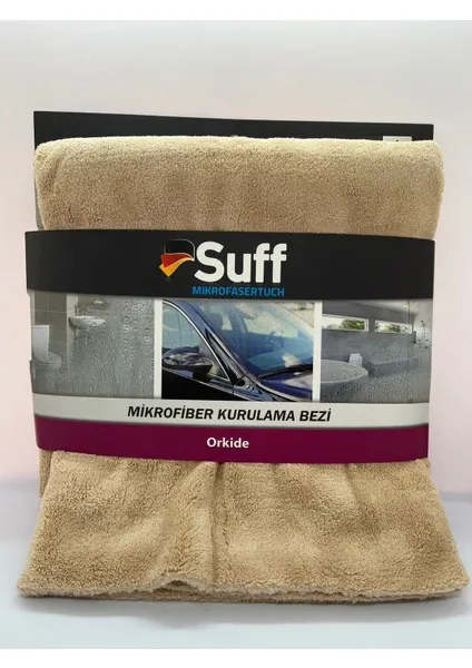 Detailersshop Orkide Mikrofiber Temizlik Bezi- Kurulama/oto Pasta/cila Bezi (70X50CM)