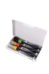 Cartainer Detailing Brush Set  3'lü Fırça Seti Siyah
