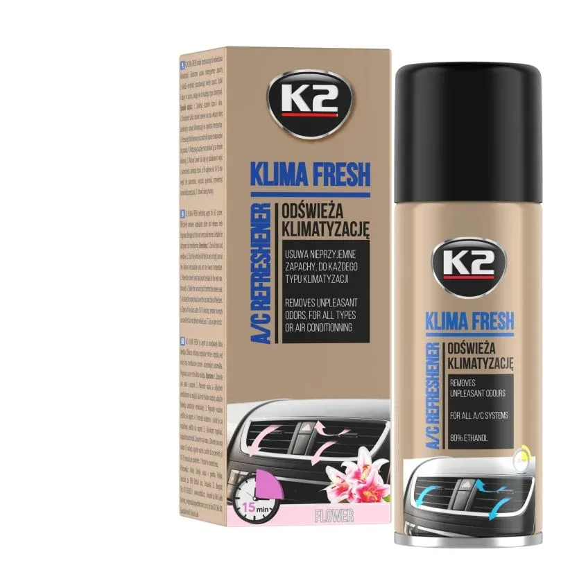 K2 Klıma Fresh Flower (ÇİÇEK AROMALI) Klima Koku Giderici 150 ml