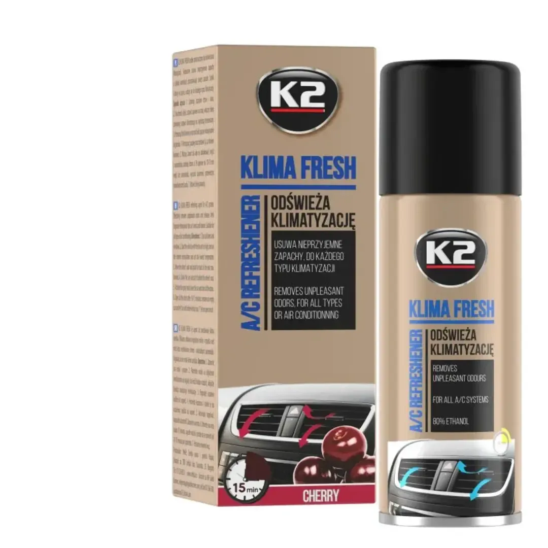 K2 Klıma Fresh Cherry (kiraz Aromalı ) Klima Koku Giderici 150 ml