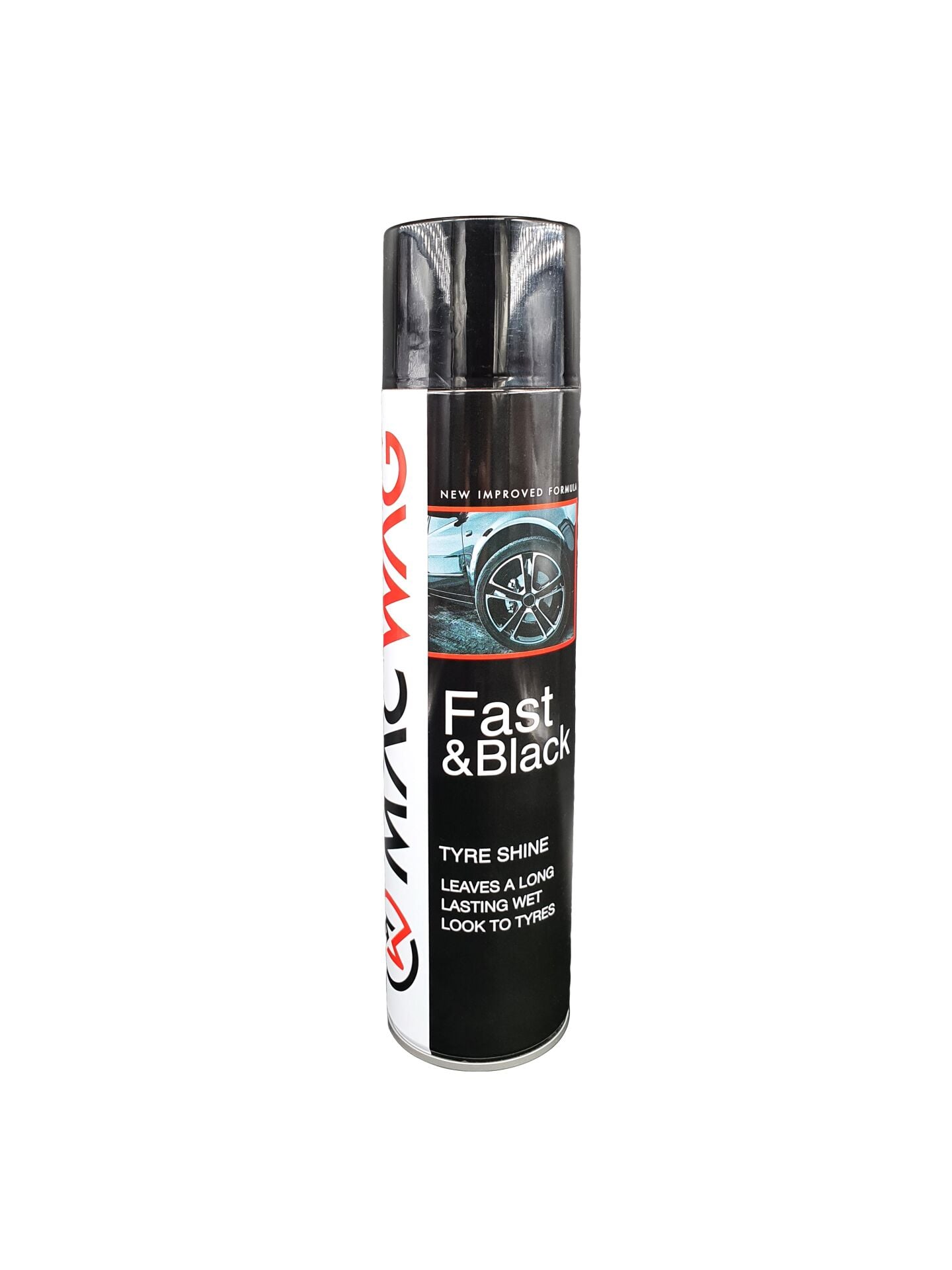 MACWAG FAST & BLACK TYRE SHINE 600 ML.