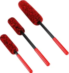 Jant Fırçası - 3Lü Esnek Çizmeyen Mikrofiber