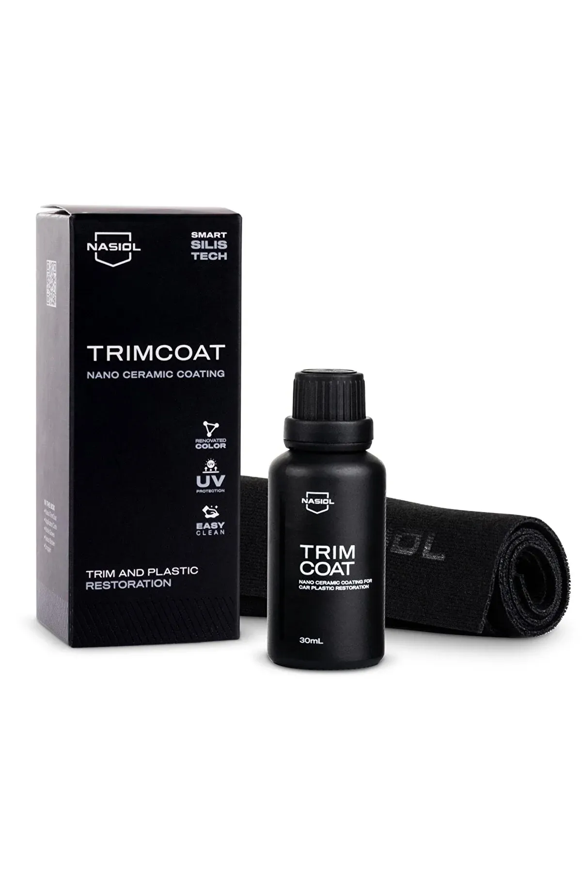 Nasiol Trimcoat 30ml - Plastik Yenileyici, Onarıcı ve Koruyucu Nano Seramik Kaplama-2 Yıl Dayanım
