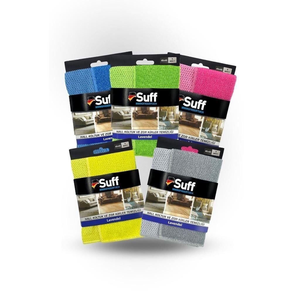 Suff Lavanta Halı Koltuk Temizlik Bezi 40x40cm