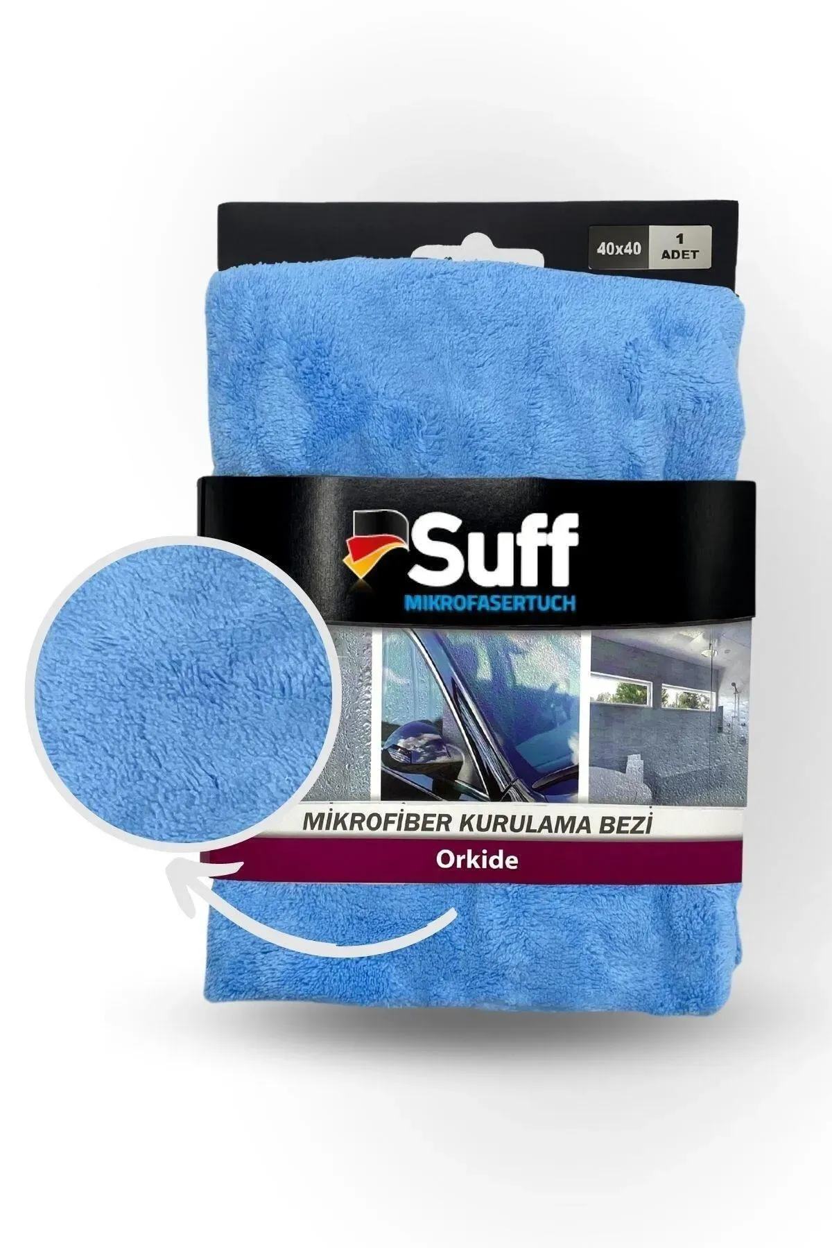 Suff Orkide Kurulama ve Parlatma Bezi 40x40 cm