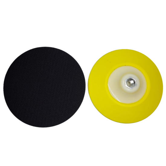 Polisaj Makinası Sarı Esnek Cırtlı Taban 150 MM