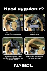 NASIOL LeatherBoost Araç Deri Yüzeyleri İçin Nano Kaplama 150ML