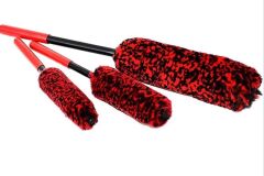 Esnek Mikrofiber Çizmeyen Jant Fırçası 3Lü