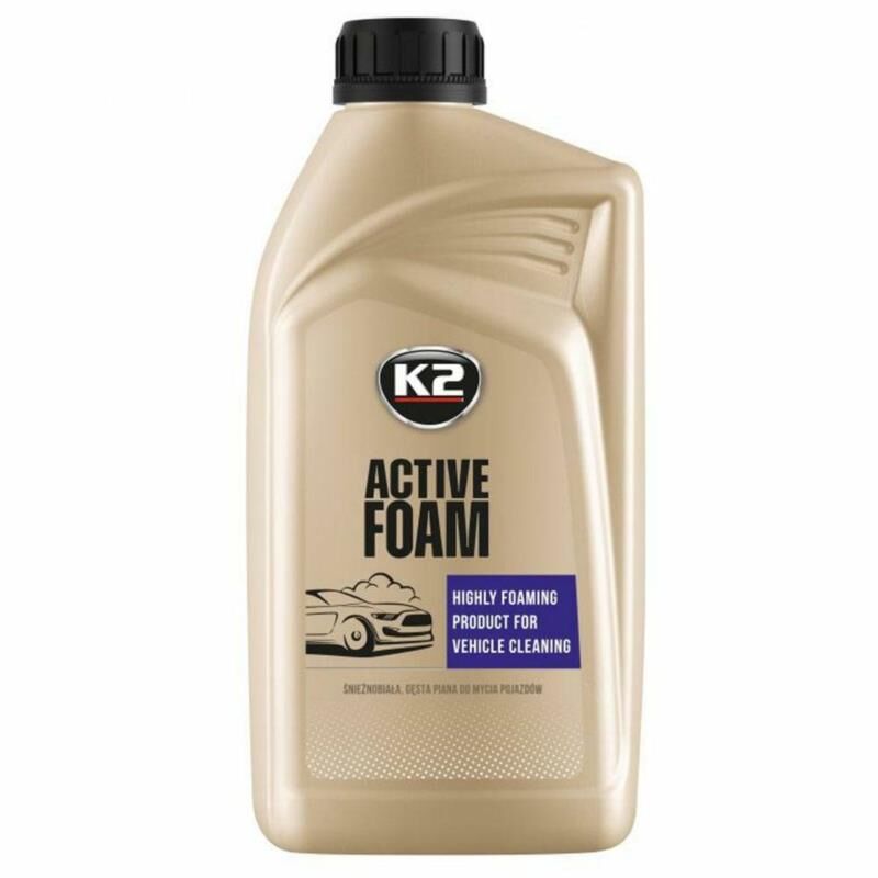 K2 Active Foam Aktif Bileşenli Alkali Ön Yıkama Köpüğü 1 Litre
