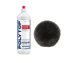 Polytop Diamant 2000 Ultimate Cut Agresif Kalın Pasta 1lt + Eagles Keçe Set