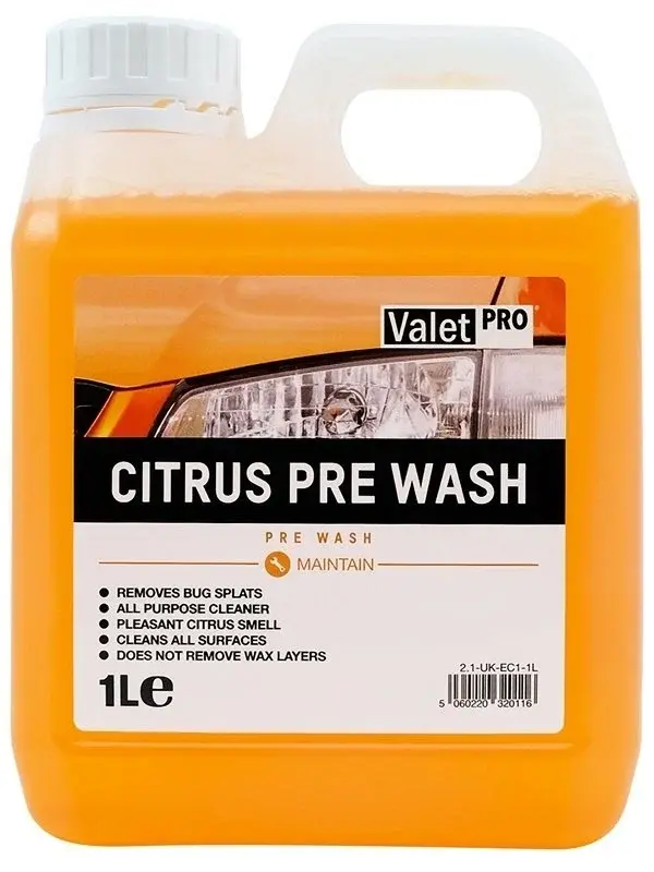 Valet Pro Ön Yıkama Köpüğü - Citrus Pre Wash 1 lt