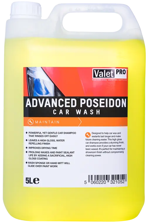 Valet Pro Advanced Poseidon - Cilalı Parlatıcı Şampuan 5 lt
