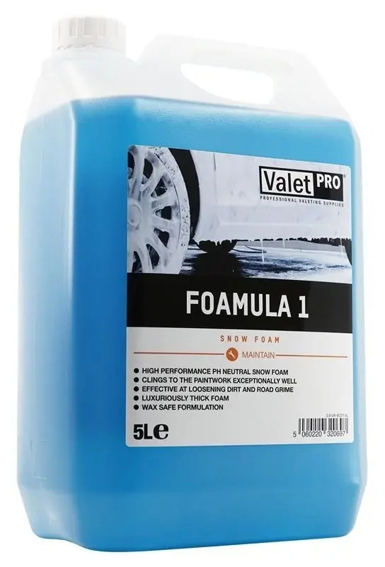 Valet Pro Foamula 1 Ph Nötr Yıkama Köpüğü 5 lt Valet Pro