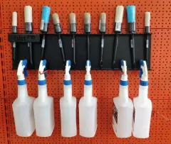 Valet Pro Fırça Ve Sprey Şişe Duvar Standı