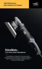 Shine Mate EX620 5/15 Orbital Deluxe Polisaj Makinesi 125mm