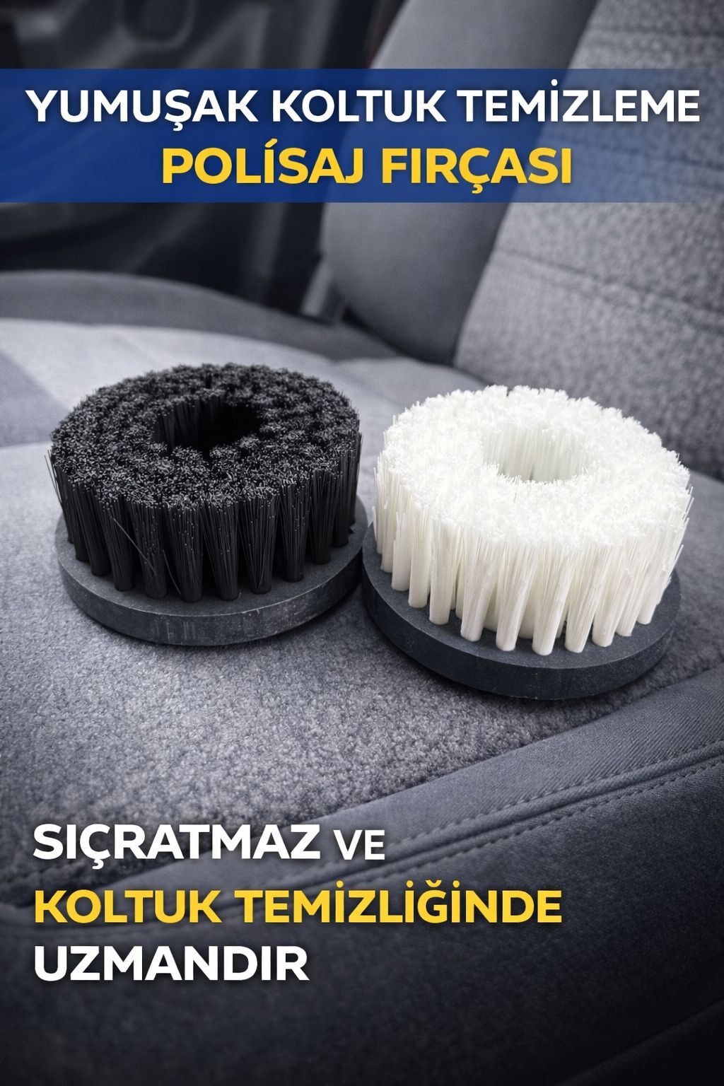 Eagles Yumuşak Koltuk Temizleme Polisaj Fırçası