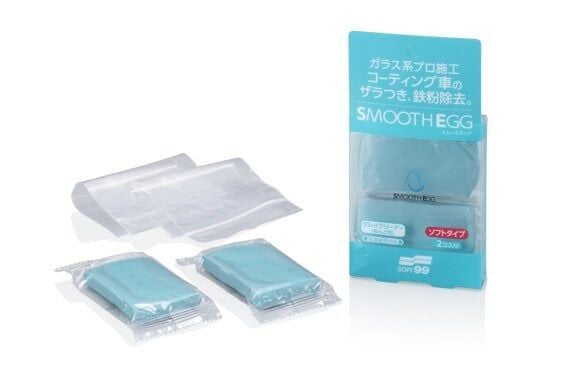 Soft99 Smooth Egg Clay Bar Yüzey Temizleme Kili 2li