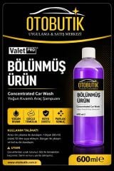 Valet Pro Concentrated Car Wash Bölünmüş Ürün 600 ml