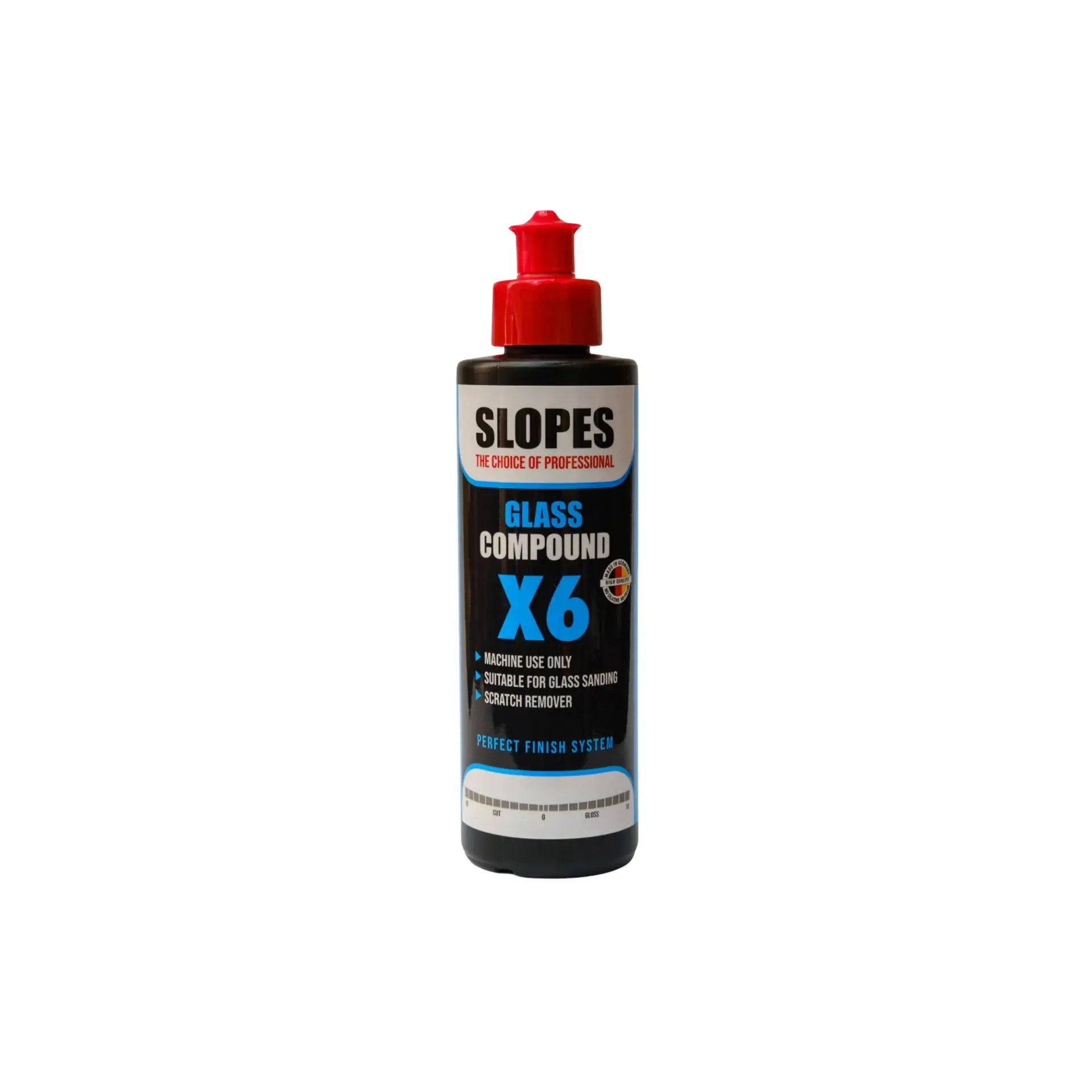 SLOPES X6 GLASS COMPOUND ÇİZİK GİDERİCİ CAM PASTASI 250ML.