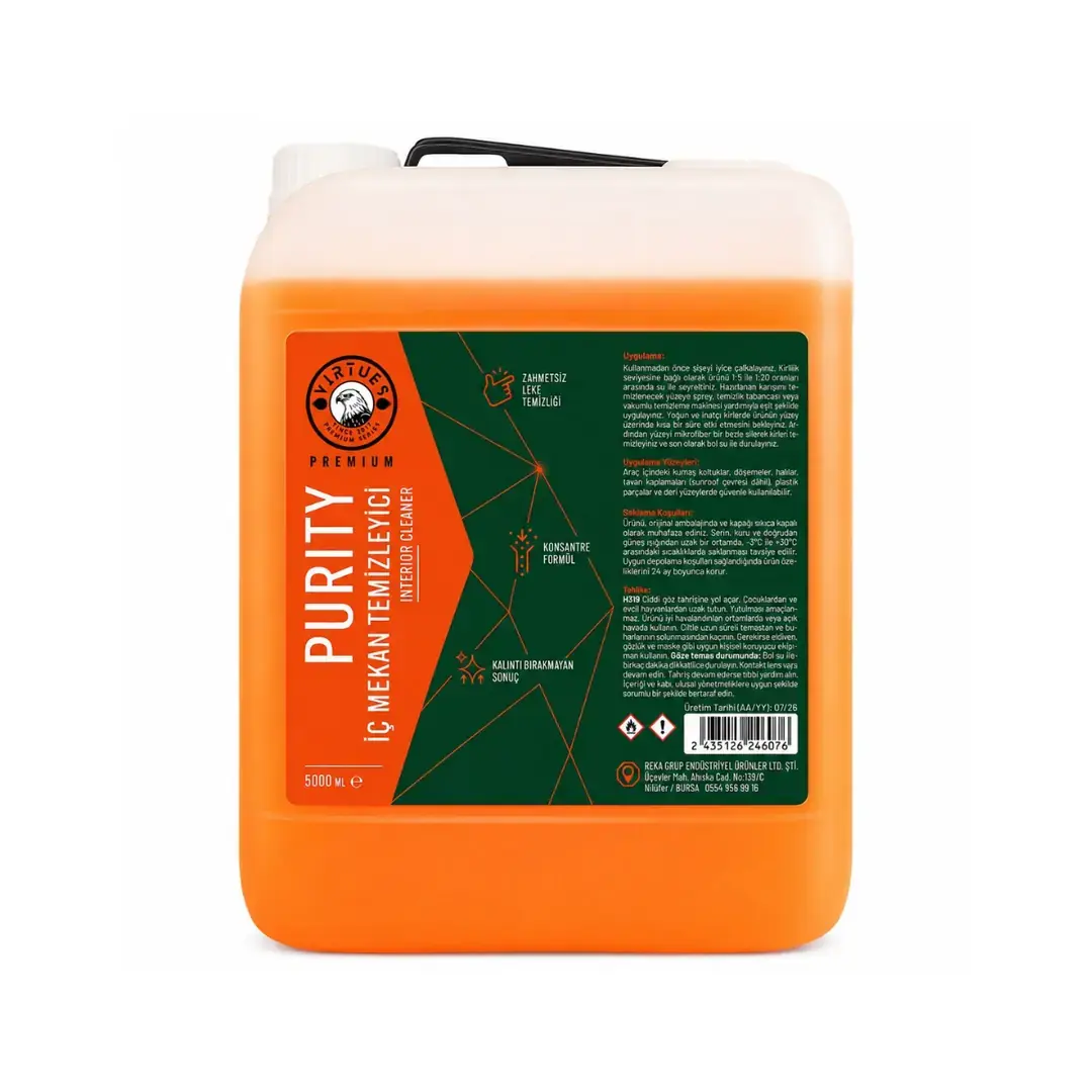 Virtües Premium PURITY Konsantre Genel Temizleyici 5lt VİRTUES PREMİUM